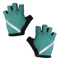 Reflective Cycling Gloves Shock Absorption Wear-Resistant Half-Finger Black Gloves
